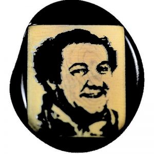 Gravure Coluche