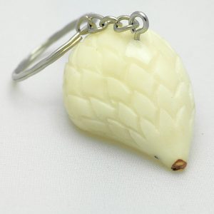Porte clé hérisson tagua