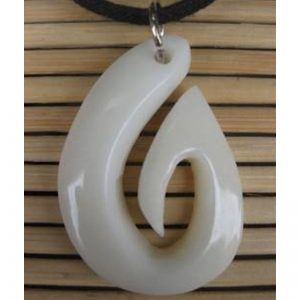 Pendentif Tagua symbole Maori