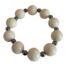 bracelet tagua naturelle hématite