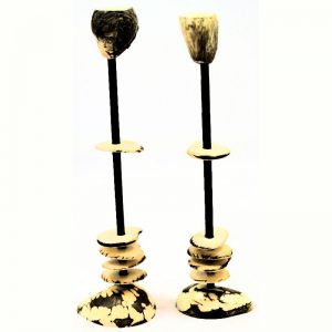 Chandeliers tagua, couleur naturelle