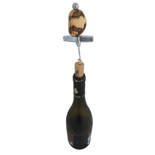Tire Bouchon avec graine de Tagua ou Ivoire Végétal