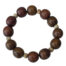 bracelet tagua marron et graines Bodhi artisanal